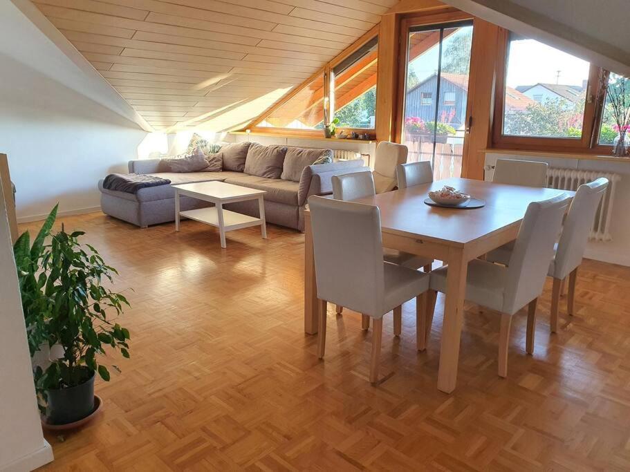 Gemuetliche Wohnung Bei Bad Waldsee Mit Balkon Kültér fotó